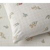 Delicate Spring Easy Iron Double Duvet Cover Set 200x220 cm Green – Red