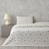 Delicate Spring Easy Iron Double Duvet Cover Set 200x220 cm Green – Red