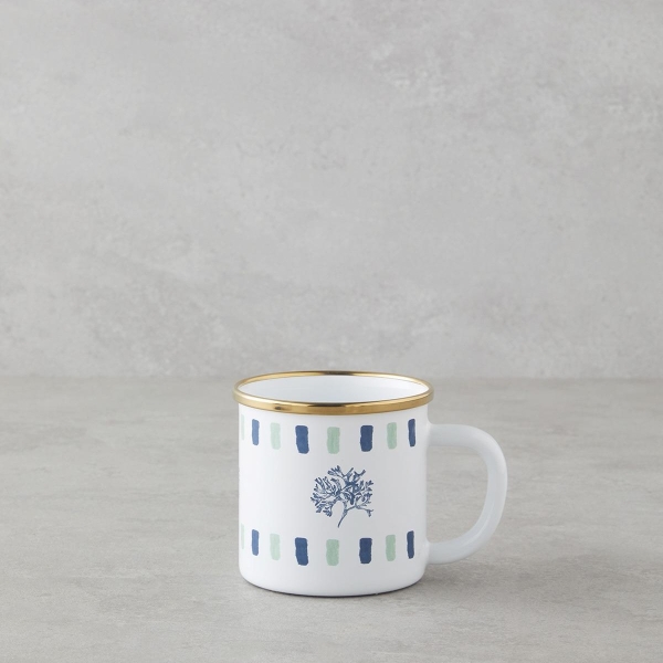 Mariscopia Enamel Mug 350 ml Blue-green
