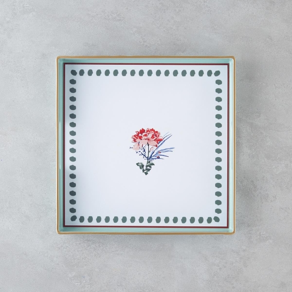 Elysian PP Tray 35.5x35.5 cm Green