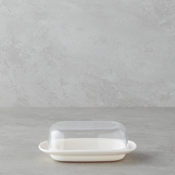 Fausta Plastic Storage Container 17.4x12.5x6 cm Cream