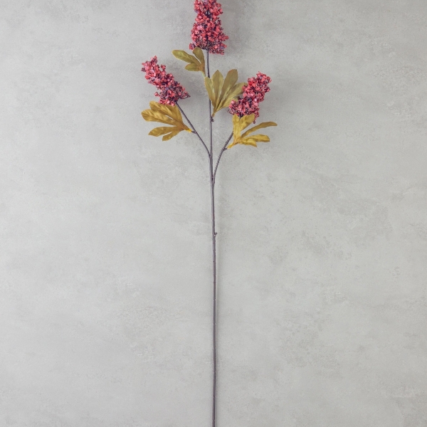 Amare Single Branch Artificial Flower 90 cm Red