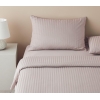 Crystal Silky Twill King Size Duvet Cover Set 240x220 cm Dusty Rose