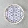 Bluewaves Melamine Tray 35 cm White - Blue