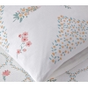 Chamomile Cells Printed Double Pique Set 200x220 cm Yellow