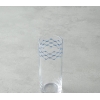 Coaspiral Glass 6-Piece Cups 180 ml Navy Blue