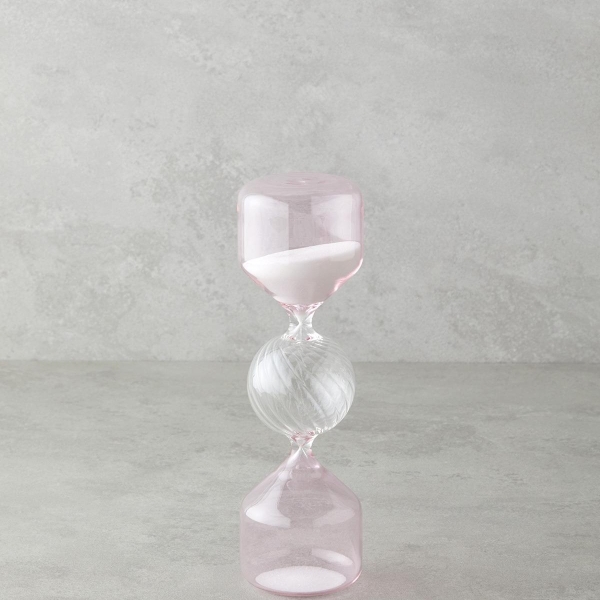 Elena Hourglass 23 cm Pink