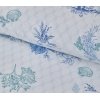 Coastal Allure Cotton Single Duvet Cover Set 160x220 cm Blue - Green