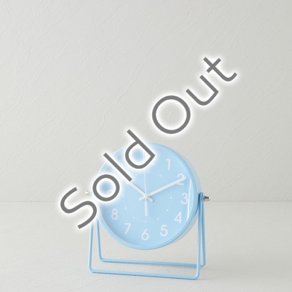 Nelson Table Clock 18.5 cm Blue