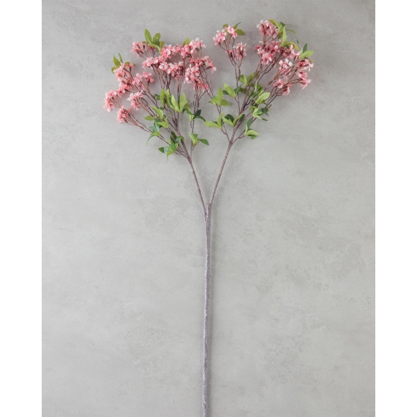Sylvie Single Branch Artificial Flower 90 cm Pink