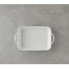 Bianca Ceramic Oven Dish 28x17 cm White