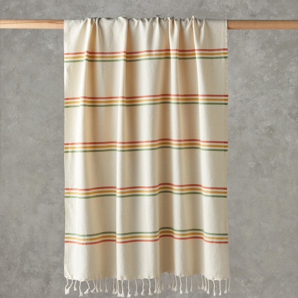 Porte Cotton Peshtemal 90x150 cm Light Beige