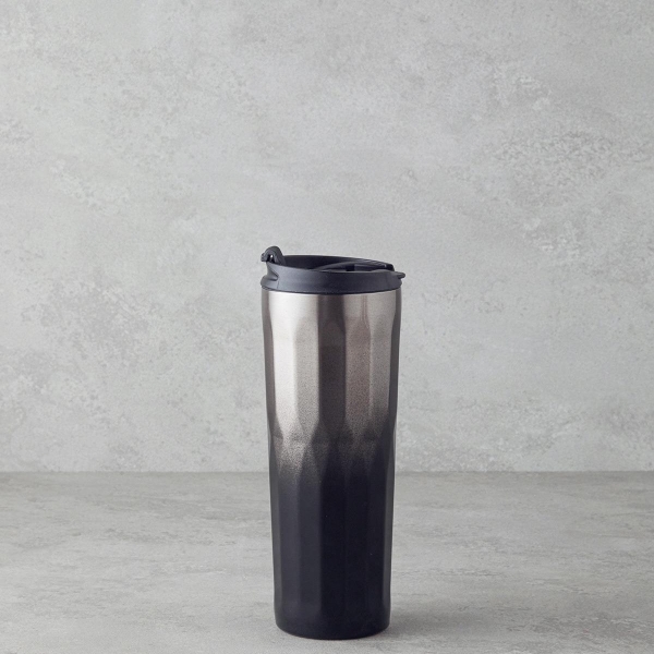 Good Mood Napoli Steel Travel Mug 500 ml Black - Grey