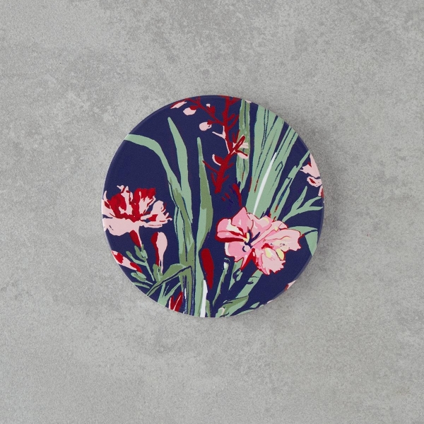 Astrion Ceramic Coaster 11 cm Navy Blue