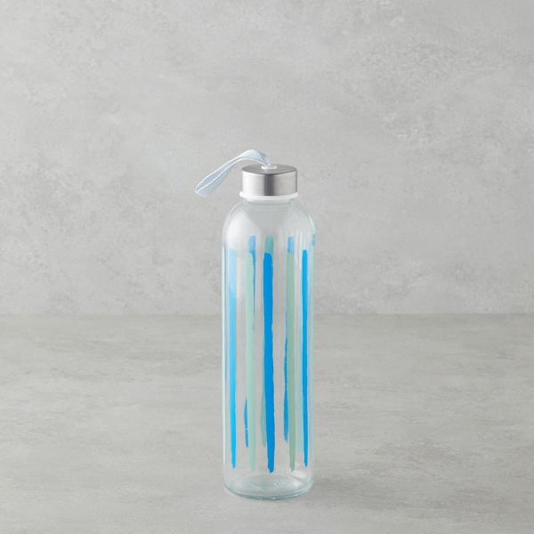 Coastline Glass Bottle 750 ml Blue