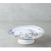 Artistic Flower Enamel Cake Stand 31 cm Colorful