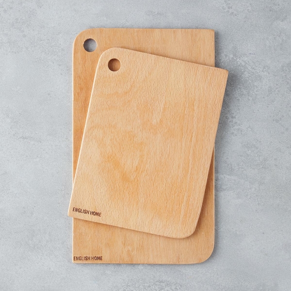 Bety Beech 2-Piece Cutting Board 19x26 cm - 21x35 cm Natural