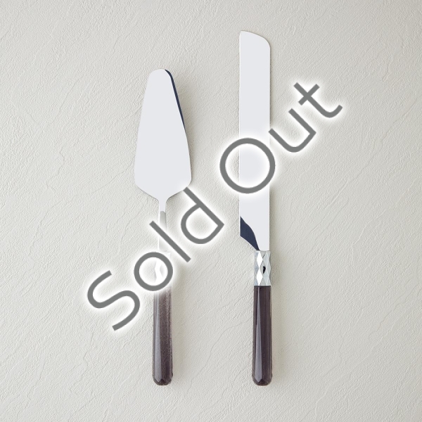 Keira 2-Piece Acrylic Serving Utensil 26x29 cm Anthracite