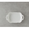 Bianca Ceramic Oven Dish 30x18 cm White