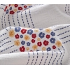 Daisy Plaid Printed Cotton King Size Pike 240x220 cm Blue