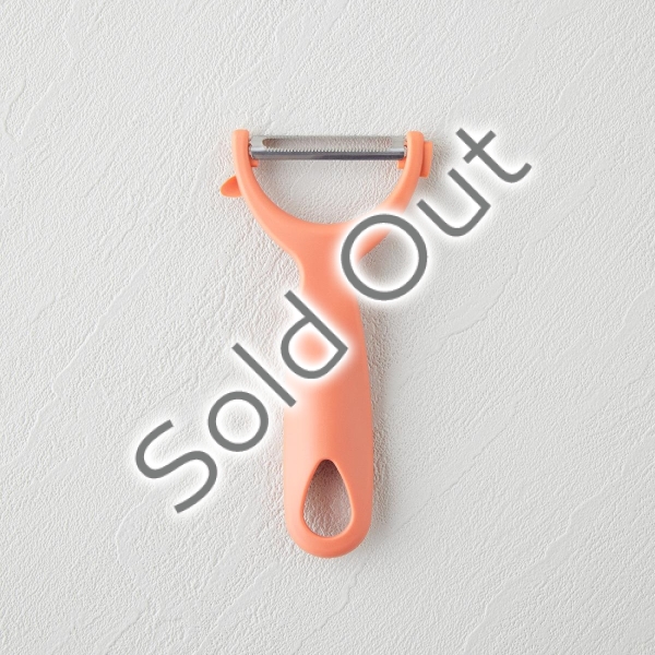Alissa Plastic Peeler 14 cm Orange