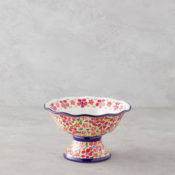 Botanic Stoneware Presentation 23x23x14 cm Colorful