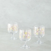 Cherrylim Glass 3-Piece Cup - Ice Cream Bowl 300 ml Colored