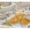 Amalfi Breeze Printed Double Pike Set 200x220 cm Yellow