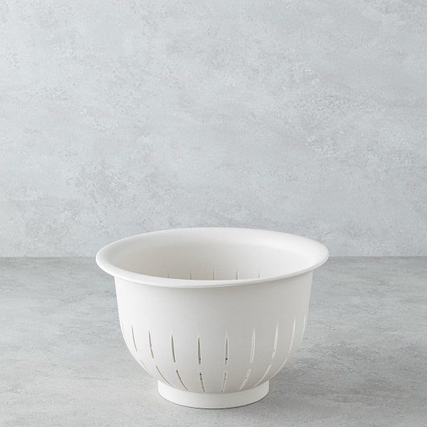 Estela Plastic Strainer 27.5x25 cm Cream