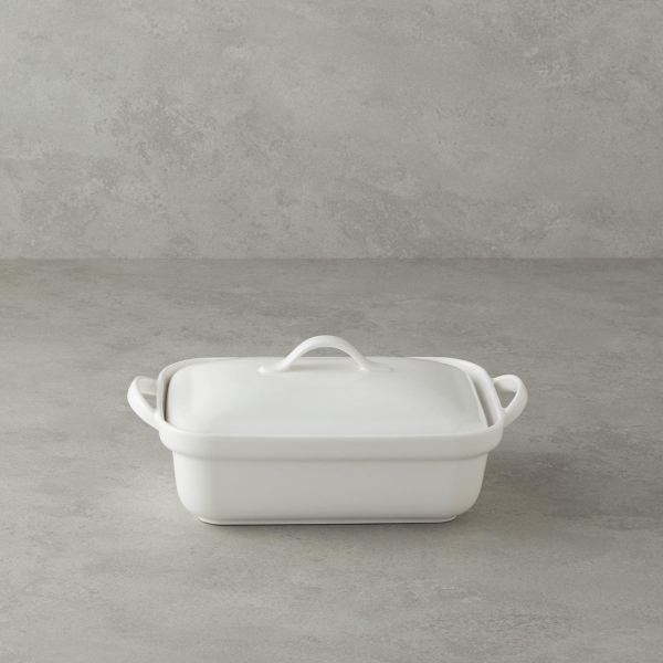 Bianca Ceramic Oven Pot 27x17 cm White