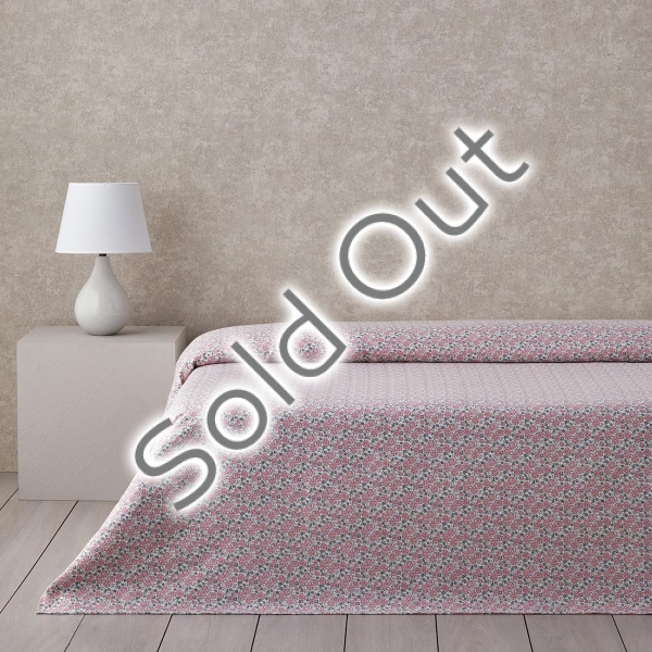 Bright Floral Ecosoft Single Pike 150x220 cm Pink