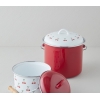 Cherry Dream Enamel Copper 16 cm Red