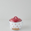 Cherry Dream Enamel Copper 16 cm Red