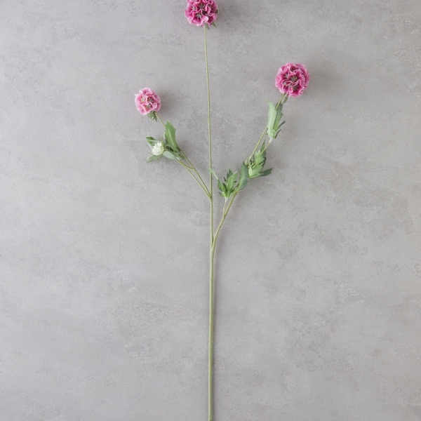 Star Flower Single Branch Artificial Flower 71 cm Pink
