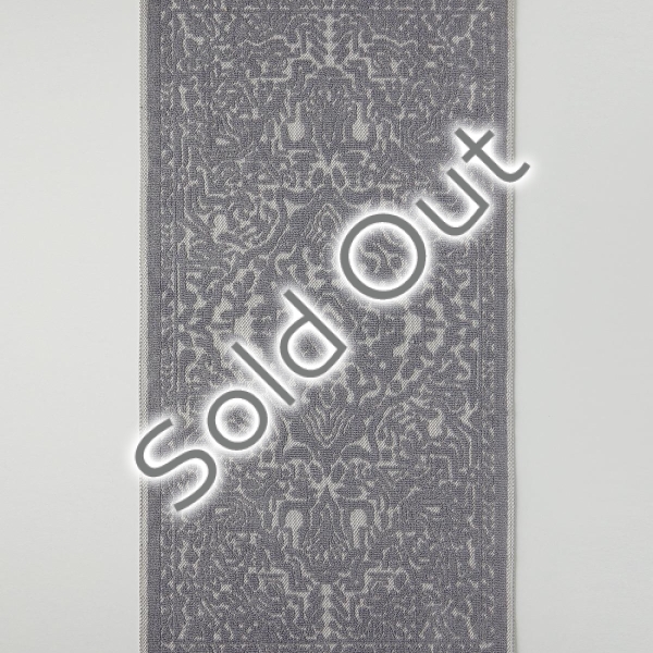 Seana Cotton Loop Rug 80x150 cm Cream - Grey