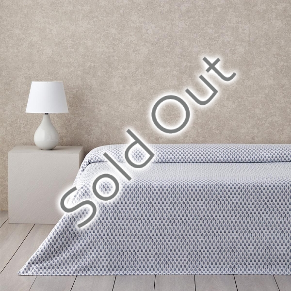 Pure Leaves Ecosoft Single Pike 150x220 cm Blue