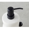 Bruna 3-Piece Bathroom Set Black - White