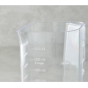 Count Plastic Measuring Cup Kitchen Utensil 7.5x8x18 cm Transparent
