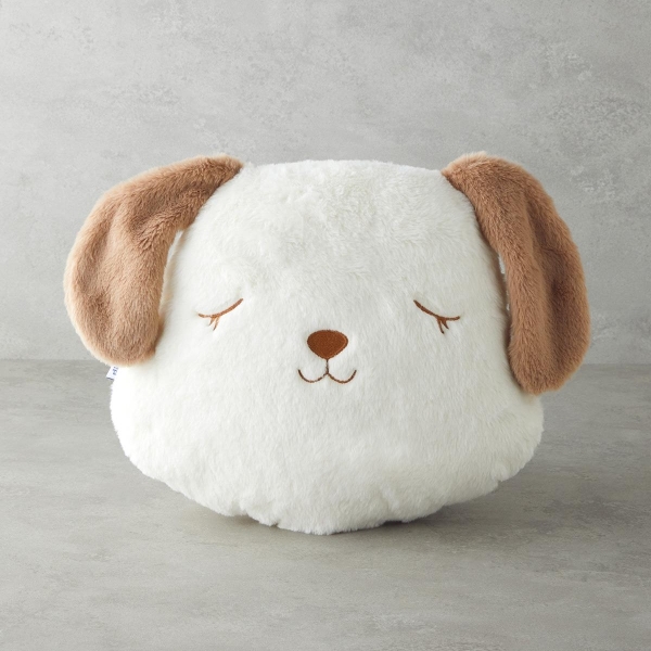 Baby Dog Baby Decorative Cushion 38x25 cm White