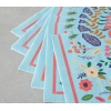Botanic 20-Pieces Paper Napkin 33x33 cm Blue