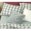 Cozy Plaid Winter Soft Super King Duvet Cover Set 260x220 cm Green