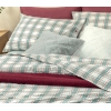 Cozy Plaid Winter Soft Super King Duvet Cover Set 260x220 cm Green
