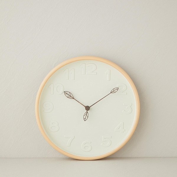 Taylor Wall Clock 25.5 cm Cream