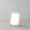 Daniel Metal Table Mirror 13x18 cm Powder