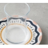 Alvina Porcelain 12 Piece Tea Set for 6 Persons 165 ml Blue - Pink