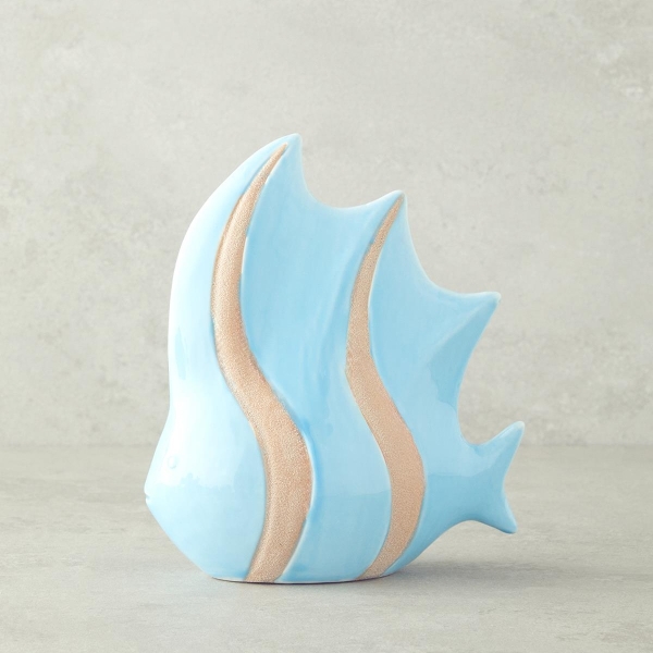 Seafish Figurine 15x7x17 cm Blue