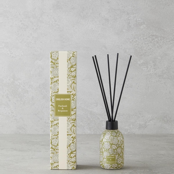 Patchouli & Bergamote Stick Air Freshener 100 ml Green