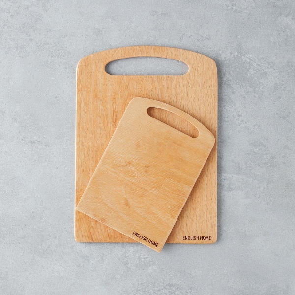 Celinda Beech 2-Piece Cutting Board 22x30 cm - 15x21 cm Natural