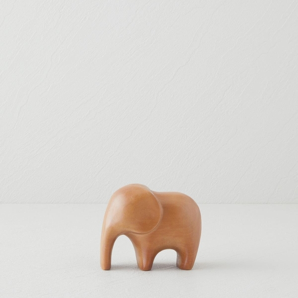 Elephant Figurine 11.5x6.5x9.5 cm Brown