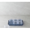 Axel Acrylic 6 Compartment Breakfast Bowl 25x35 cm Blue